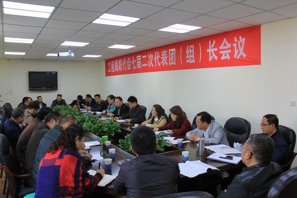 工程局召開(kāi)職代會(huì)七屆二次代表團(tuán)（組）長(zhǎng)會(huì)議