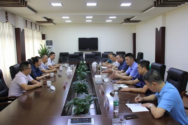 虎渡溪航電開發(fā)有限公司副總經(jīng)理付瓊到公司考察