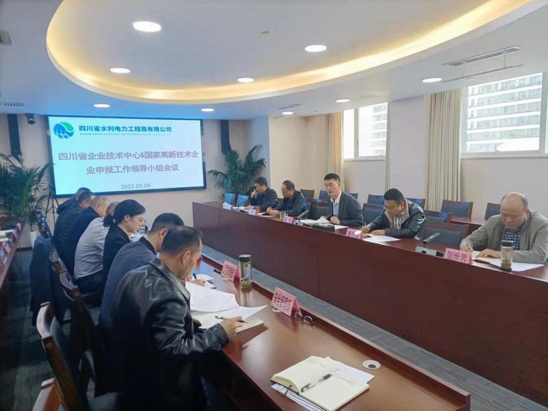 公司召開“雙創(chuàng)”工作領導小組第一次會議